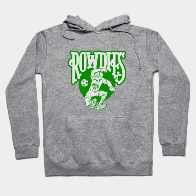 Classic Tampa Bay Rowdies Hoodie by LocalZonly